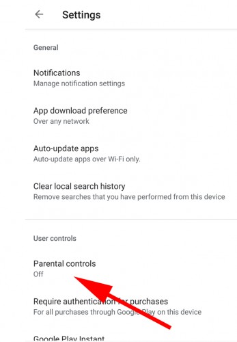 parental controls on android phone