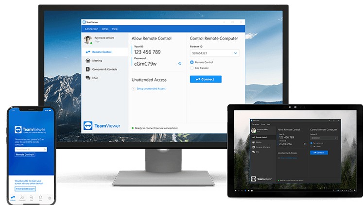 can i use teamviewer vpn for other applications