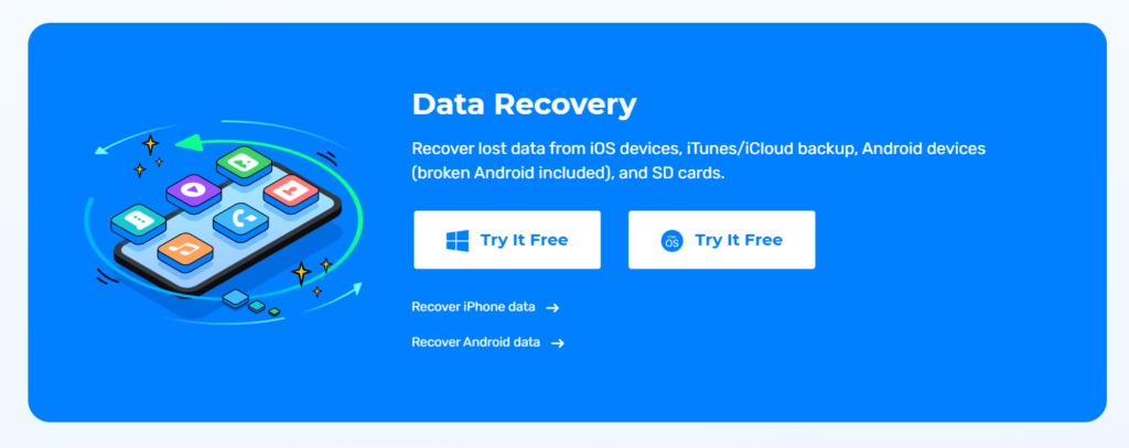 recover deleted text messages on iPhone with data recovery