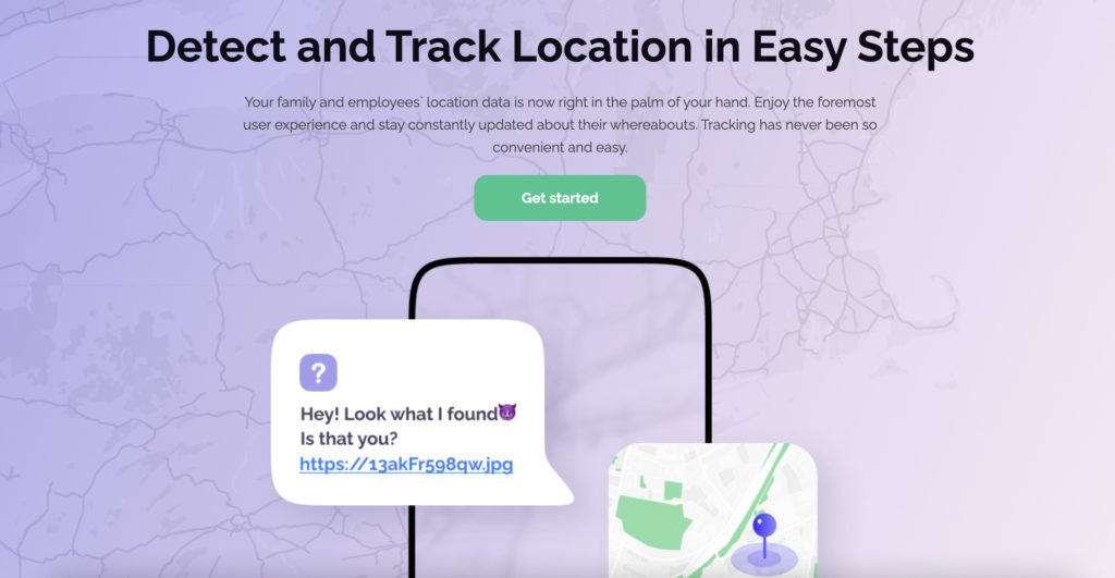 Track location by phone number with Location Tracker 
